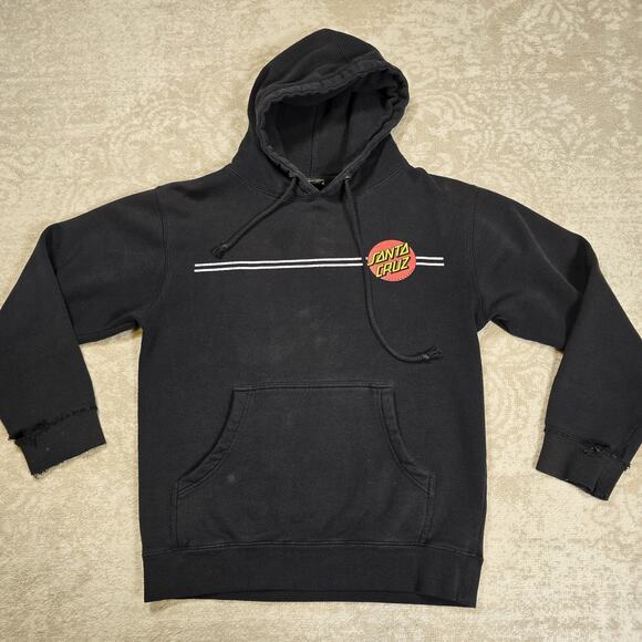 Santa Cruz Skateboards Hoodie- Men’s Small, Damaged Condition -See All Pictures - Picture 1 of 10